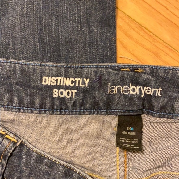 Lane Bryant Denim - Lane Bryant Distinctly Boot Jean, Size 18
